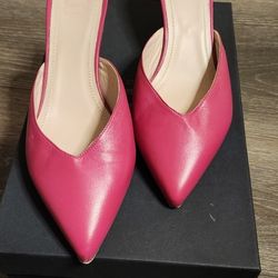 Leather Heels 