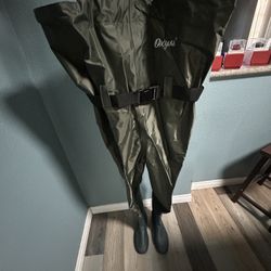 Oxyvan Chest Fishing Waders with Boots