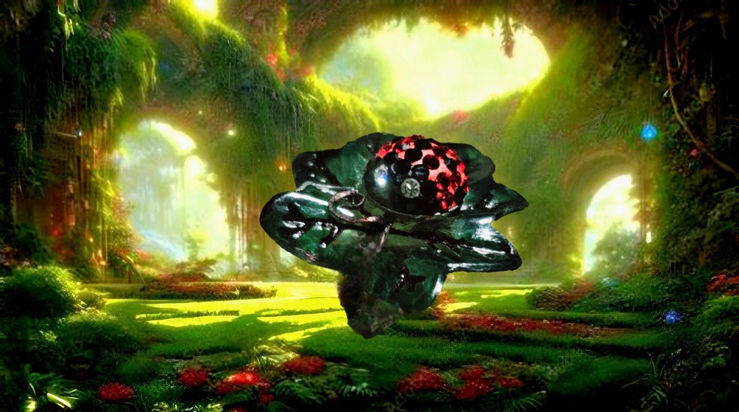 Ladybug 🐞📿 Necklace With Rose Gold Chain