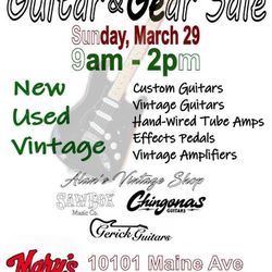 Guitars, Amplifiers, Pedals, Etc 