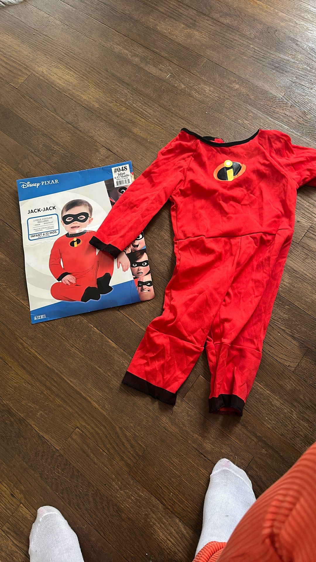 Size 6-12 Month Jack Jack Costume