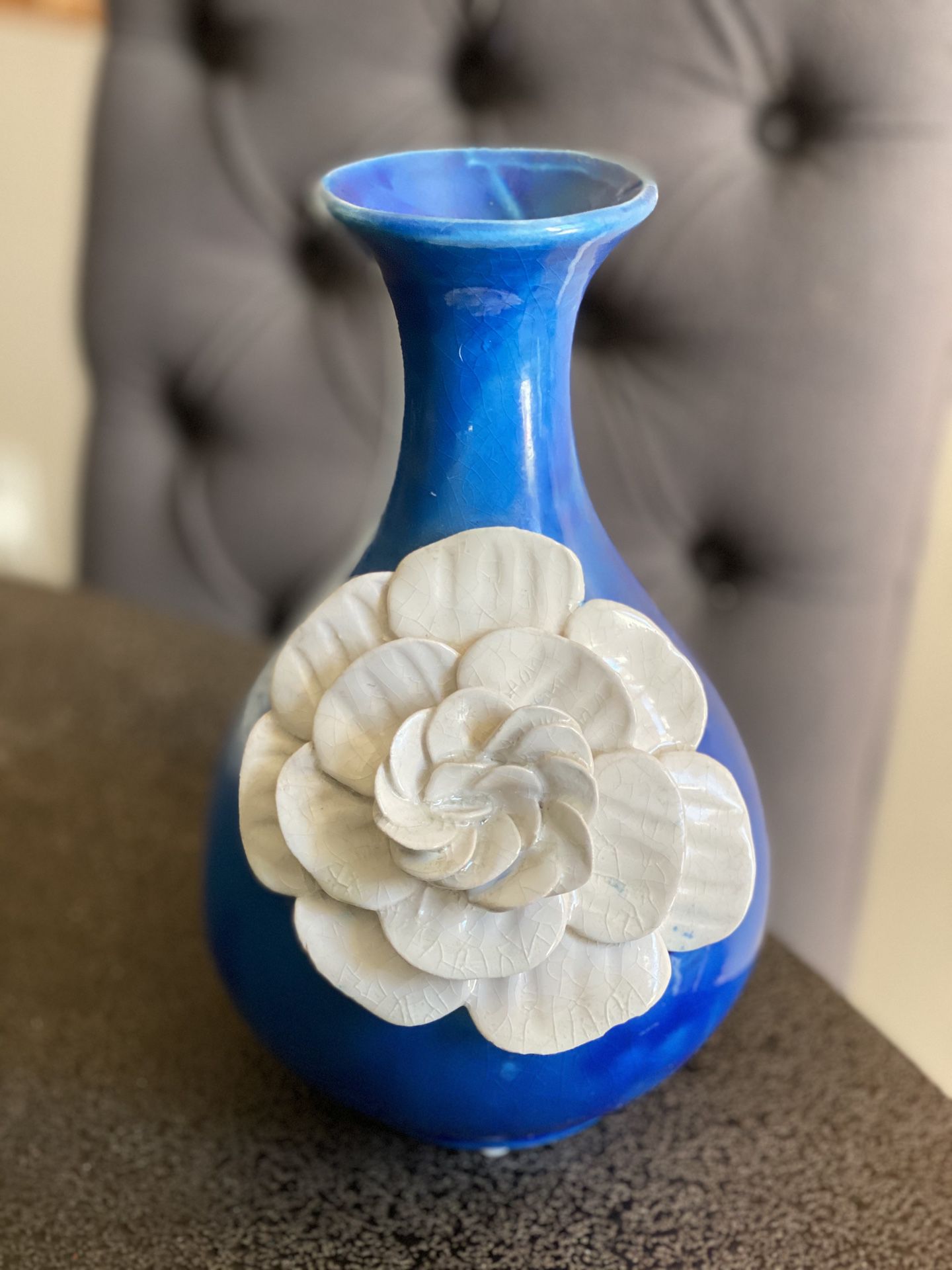 Blue and white Flower Vase