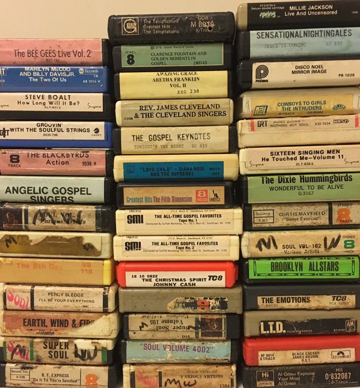 Various 8 Track Tapes