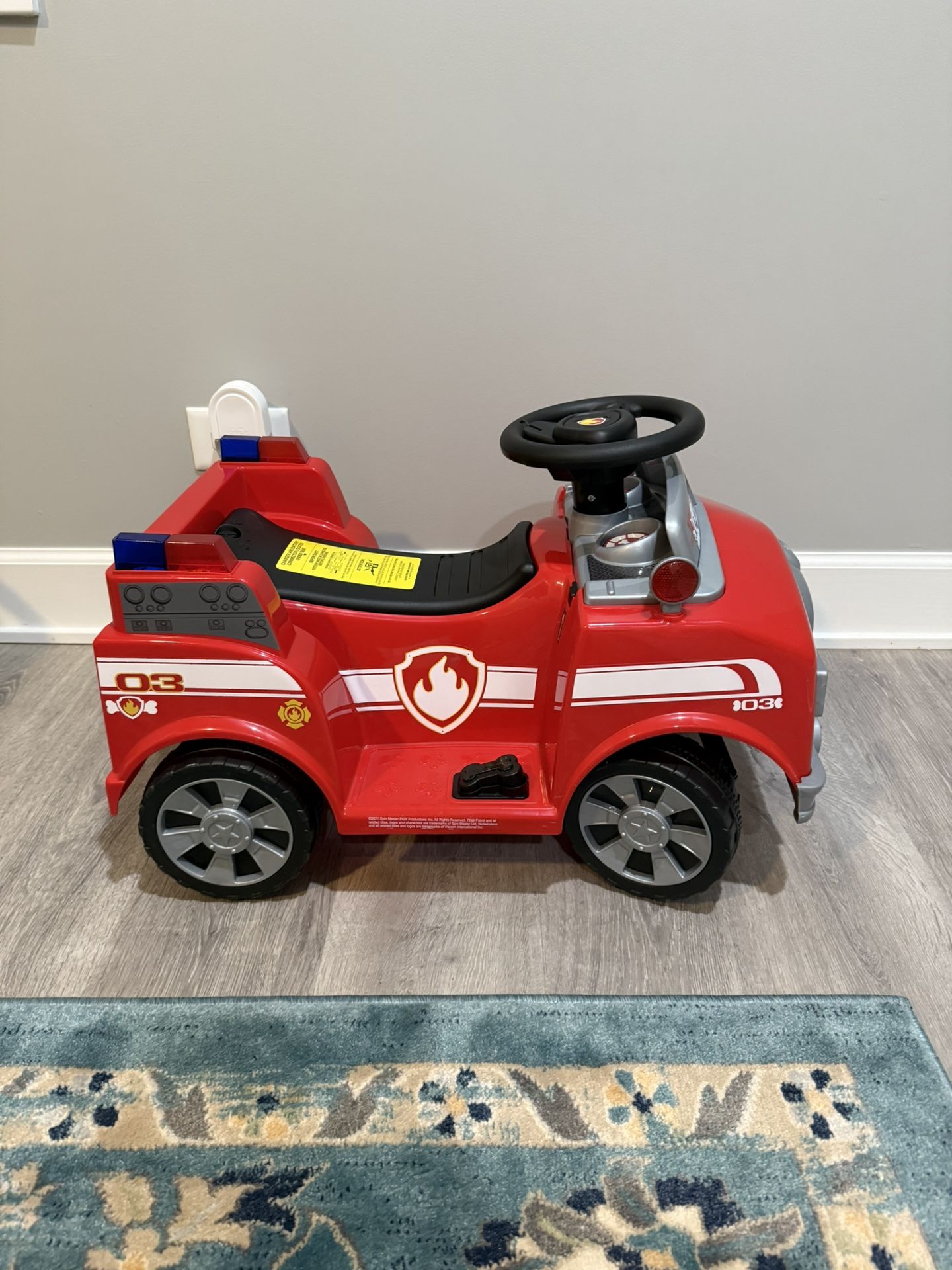 Paw Patrol Motorized Ride On Truck