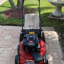 Toro self propelled mower