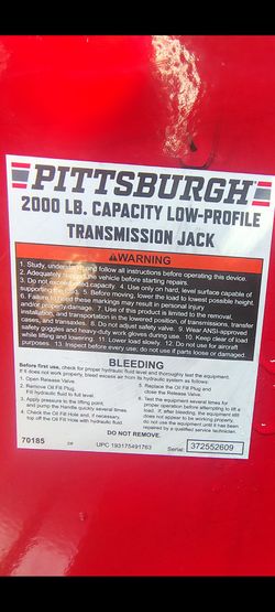 Transmission jack