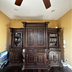 Handcrafted Entertainment Center