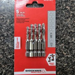 Milwaukee 5 Piece Bit Set (48-89-4874)