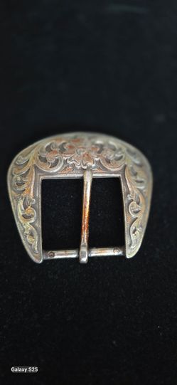 Vintage western belt buckle, for 1.4" belt