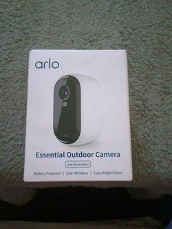Arlo Essential Outdoor Camera 2nd Generation