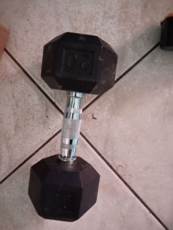 One dumbbell for sale.