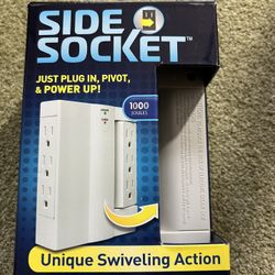 Side Socket with Swiveling Action and Surge Protection
