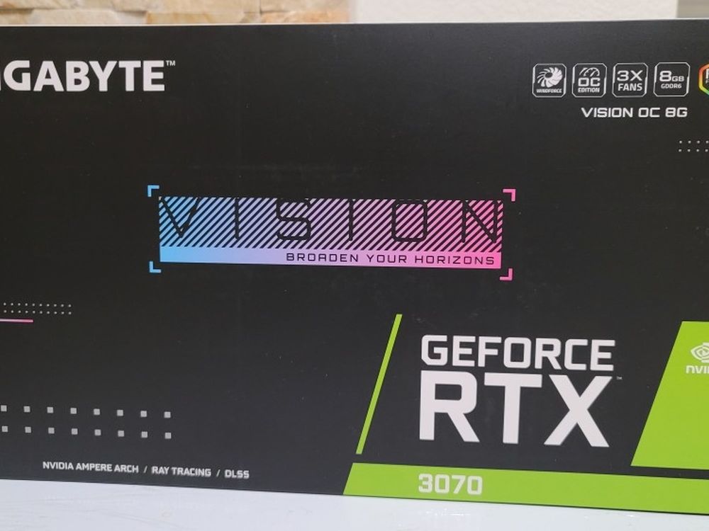 Gigabyte Vision GeForce RTX 3070