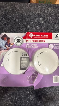 Smoke/Carbon monoxide alarms (2)