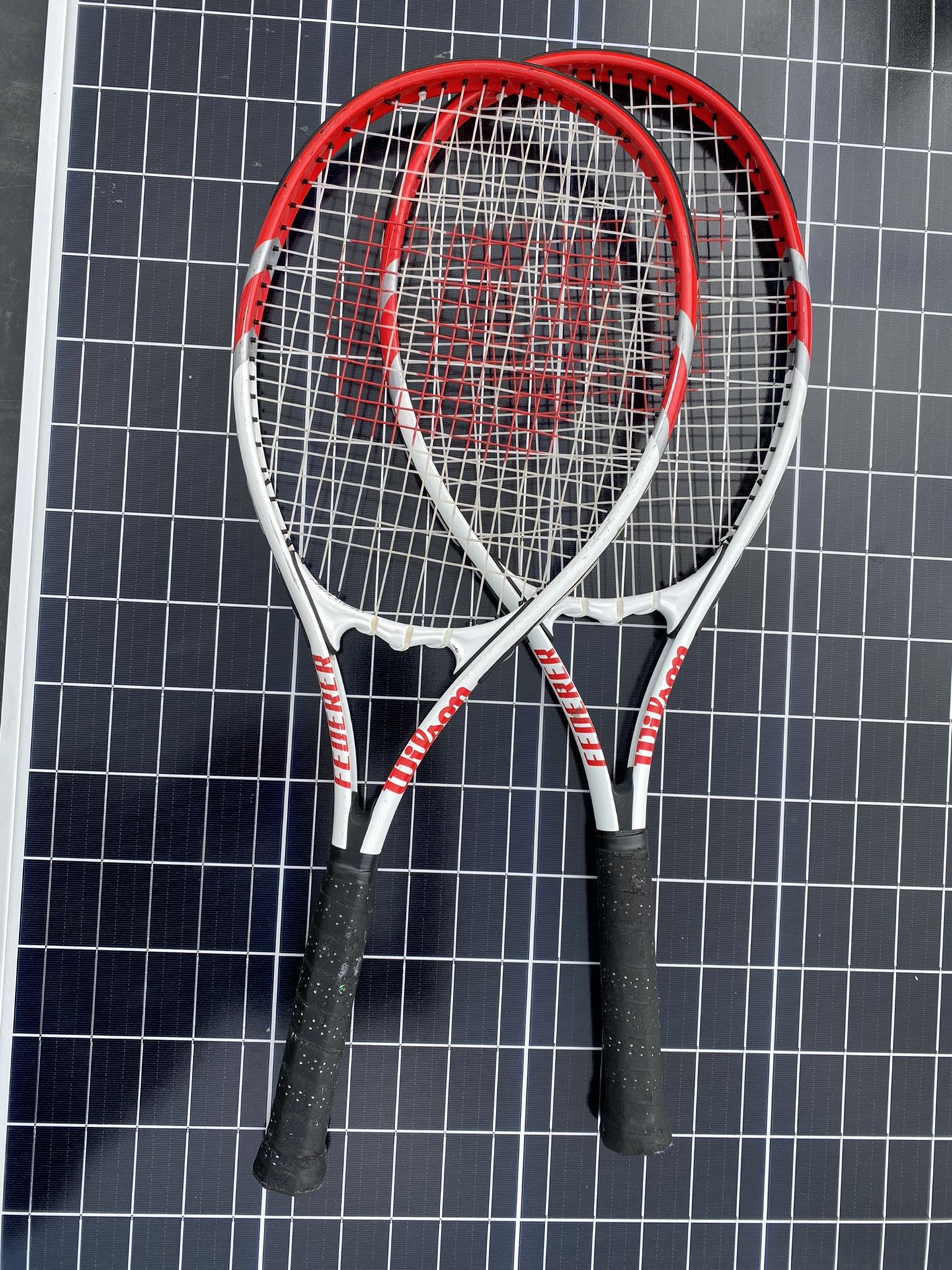 Wilson  Federer Tennis Racquets Pair 