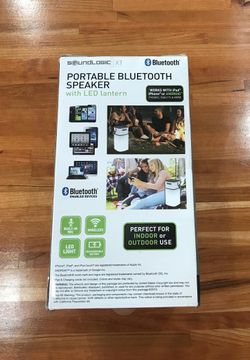 Bluetooth Speaker Open box new