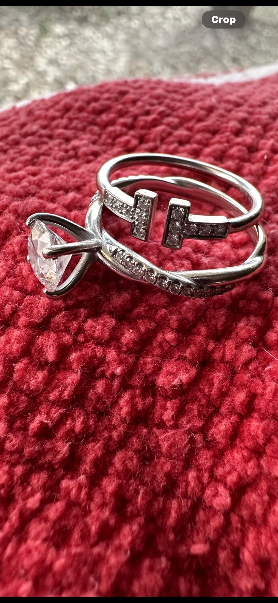 Tiffany Ring $1000 Forever Cherish Brilliant Symmetry Cut $2500