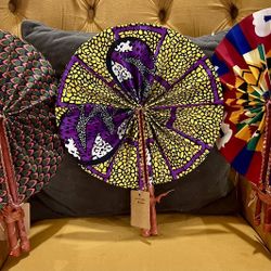 Ghana Handmade Leather Fan