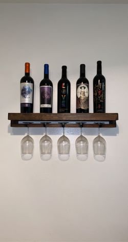 Wall Mounted Wine Rack