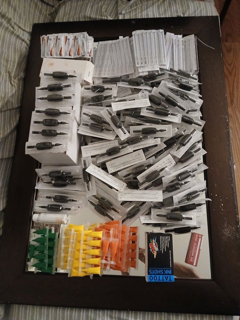 THESE PICTURED Tattoo SUPPLIES