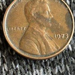1973 no date brown penny very rare very few made