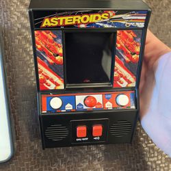 Atari Asteroids Mini Arcade Game Retro Handheld #09542