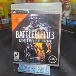 Battlefield 3 Limited Edition PS3 PlayStation 3 - Complete Manual CIB