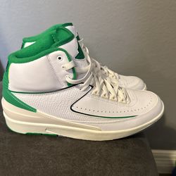 Retro Jordan 2 Lucky Green
