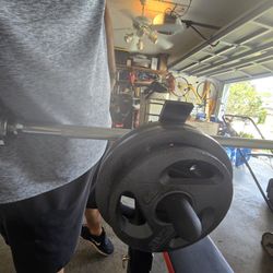 Bench , Barbell And Weights 