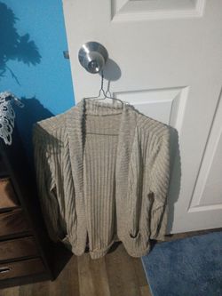 Ladies light brown sweater