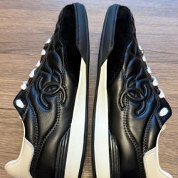 chan*el casual flats