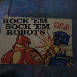 Rock Em Sock Em Robots Game