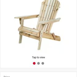 Two Adirondack Chairs