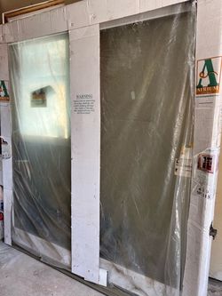 Atrium Patio Sliding Glass Door