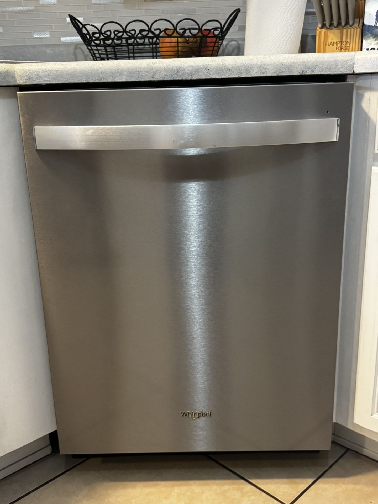 Whirlpool Stainless Steel Dishwasher 