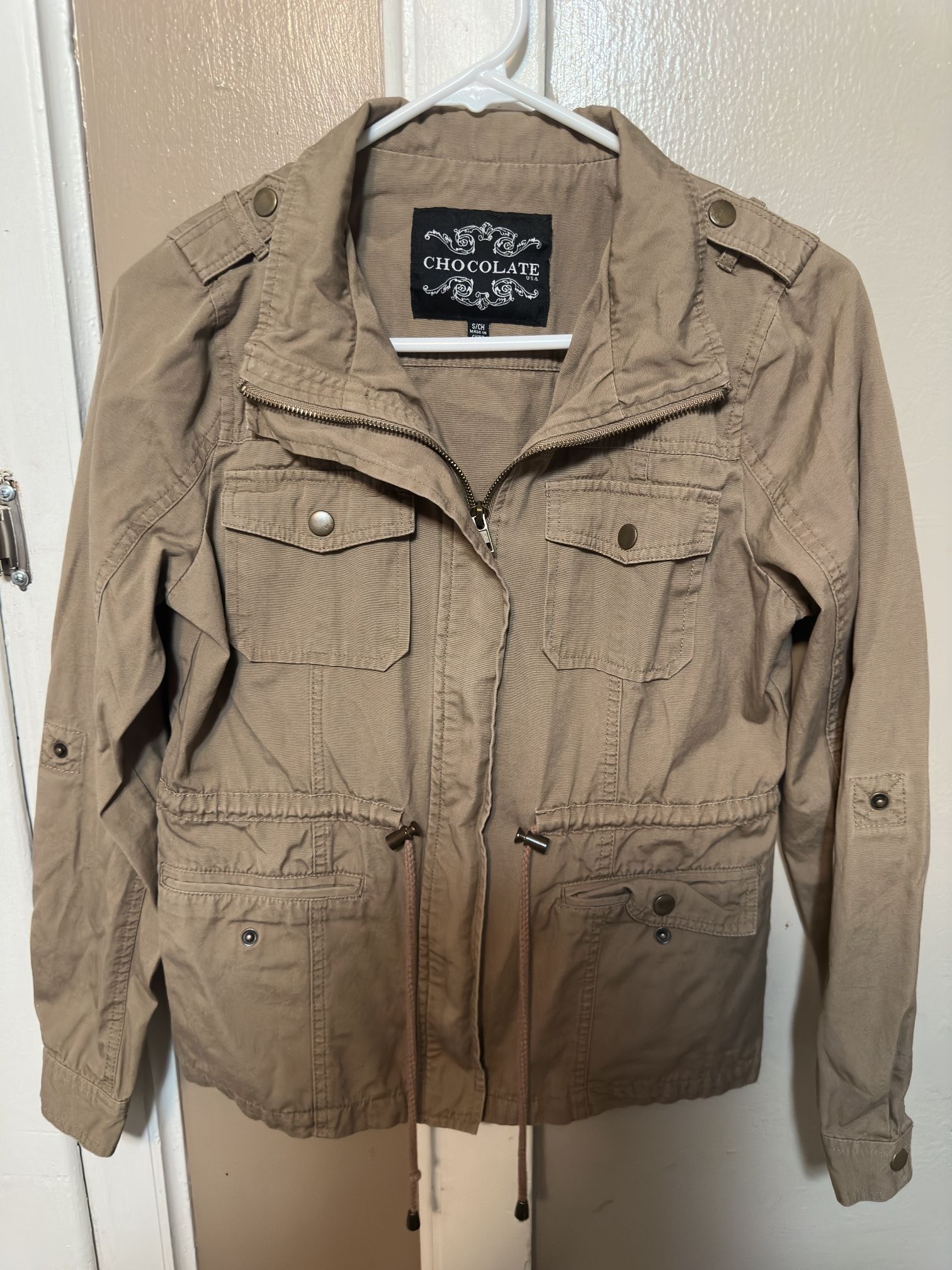 Chocolate Jacket Size M $15