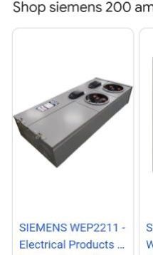 200amp Dual Meter All Sales Are Final