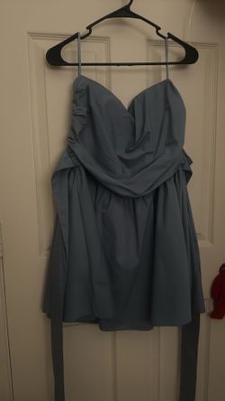Blue short dress size L