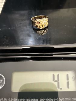 14k solid gold ring