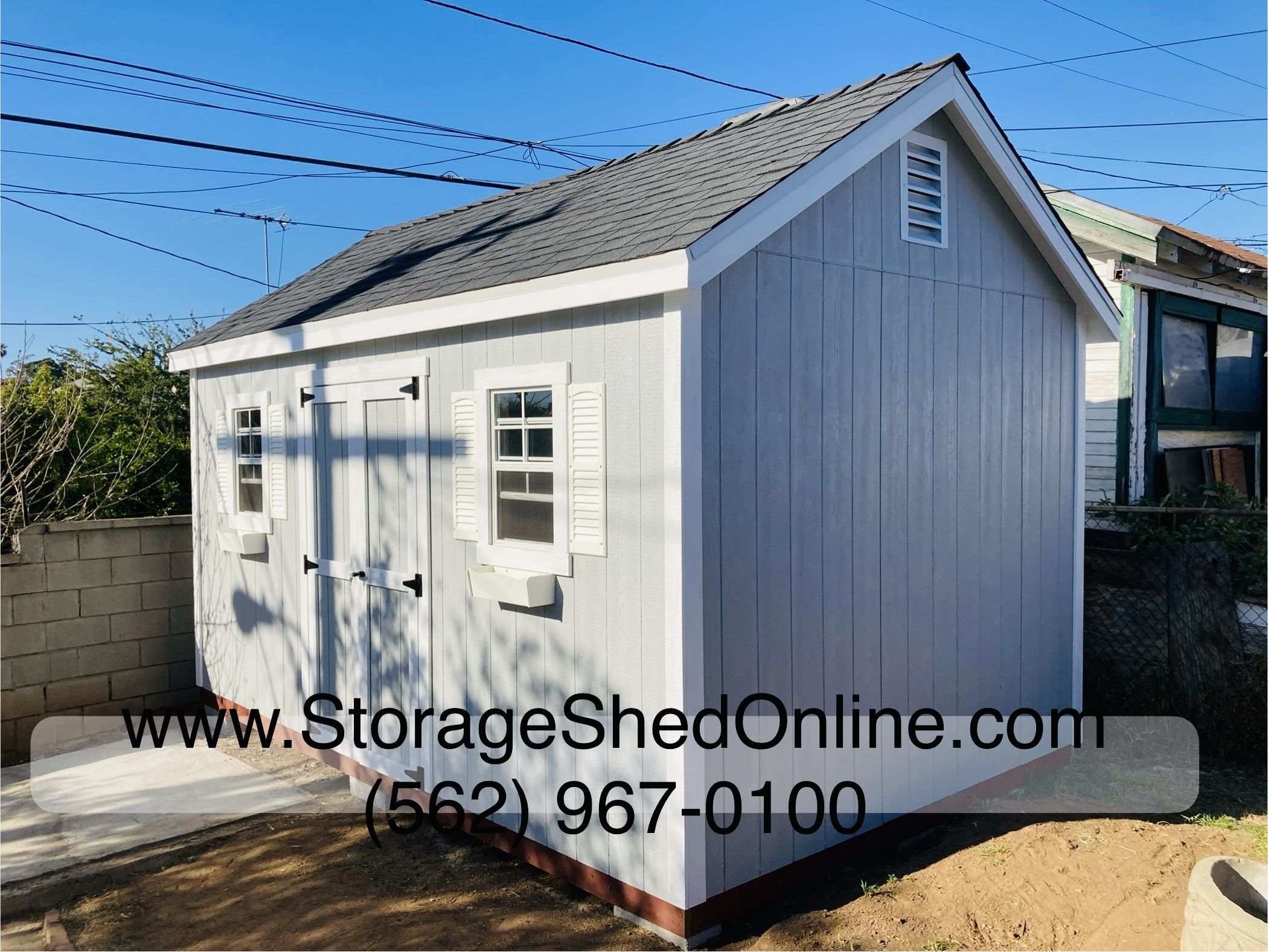 Storage Sheds Built on Site- Any Size