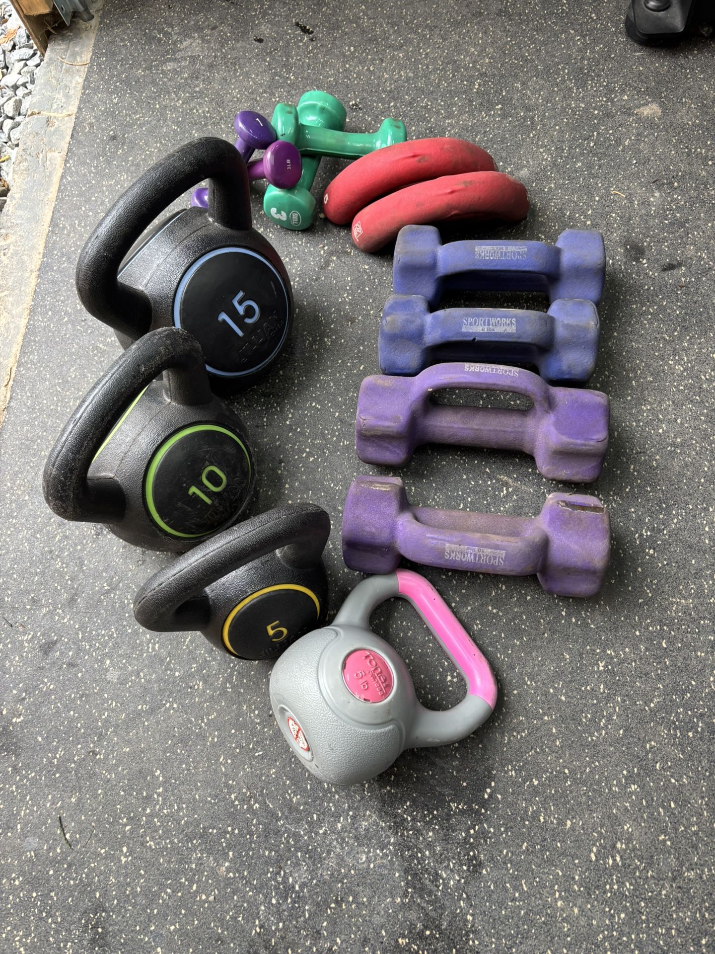 Dumbbells And Kettle Bells 