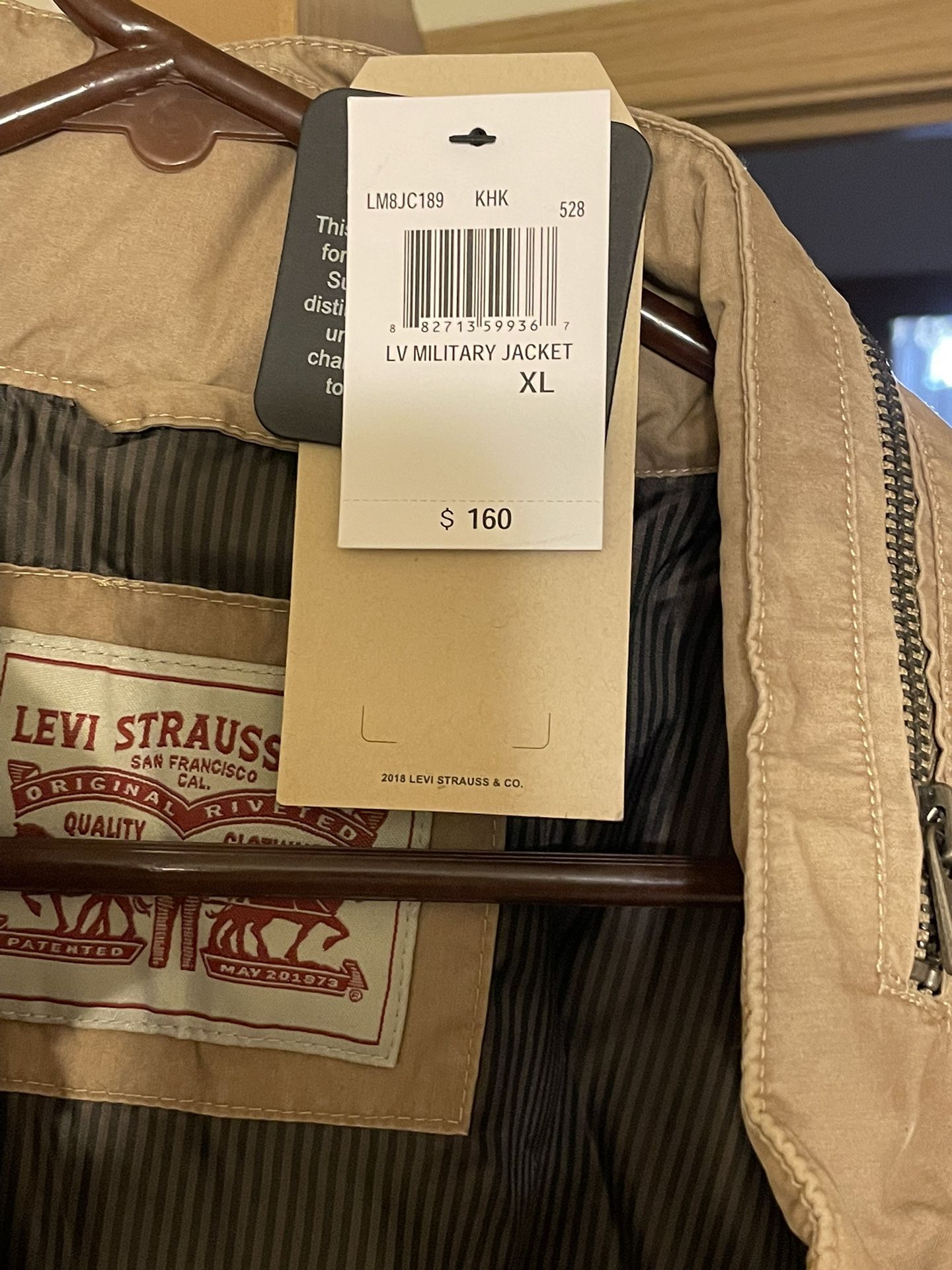Levi Strauss Military Jacket $100 OBO for Sale in Bonney Lake, WA - OfferUp