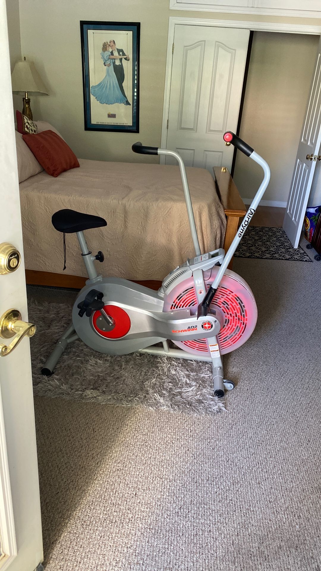 Schwinn Air Dyne Exercise Bike In Ex Cond