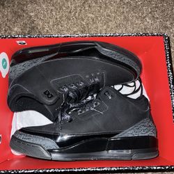 Jordan 3 Black Cat Size 11