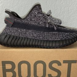 Adidas Yeezy Static Black Reflective Men’s Size 10
