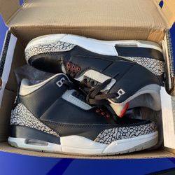 Jordan 3 White Cement Size 9.5 – Clean 🔥