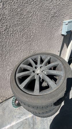 OEM JAGUAR 5x108 19” wheels with tires