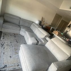 5pc Electric Sectional Couch