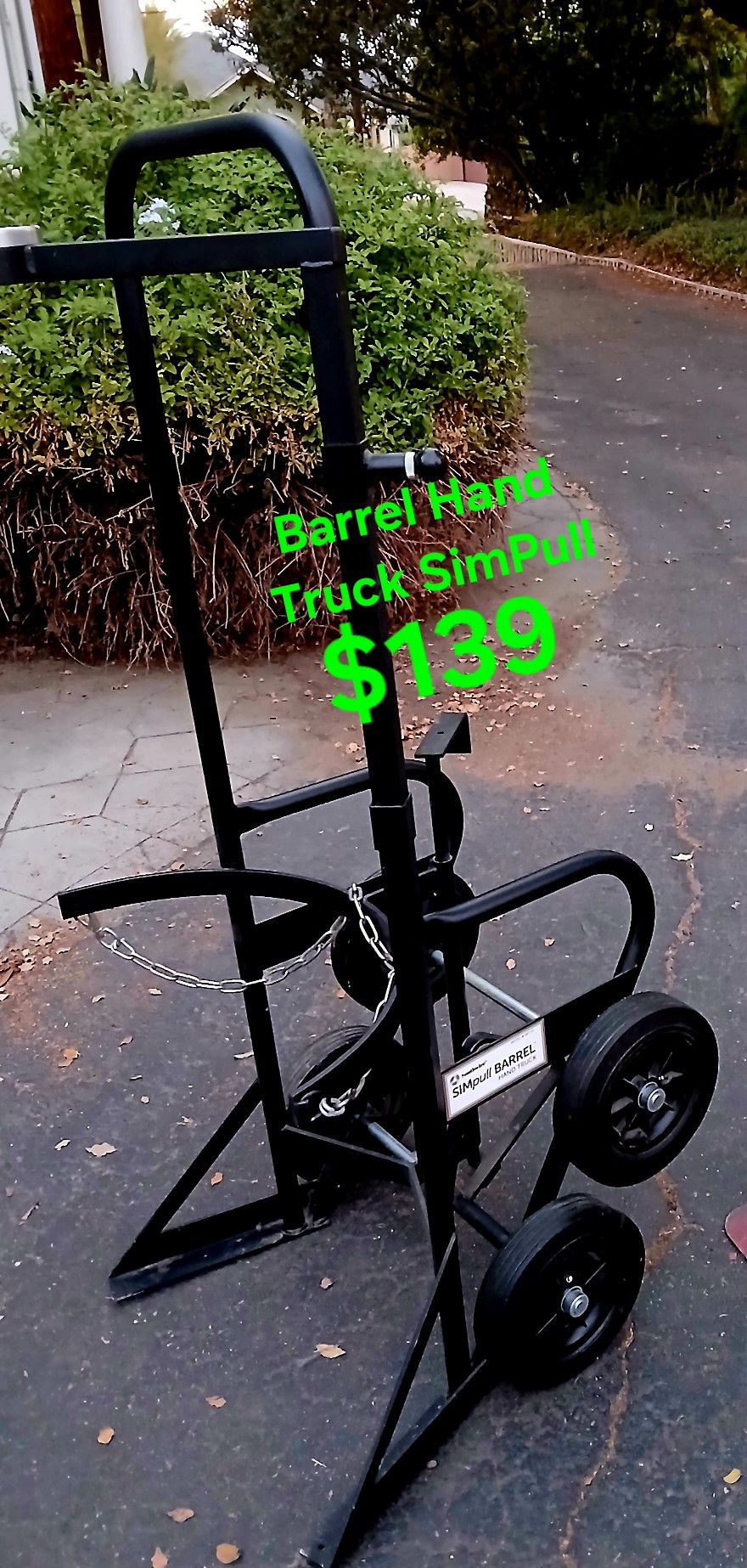 Barrel Hand Truck SimPull