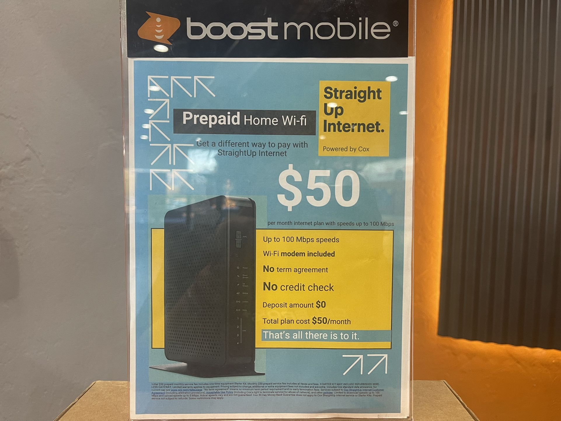 Straight Up Internet 🛜 By Boost Mobile 5612 E. Broadway Blvd 85711